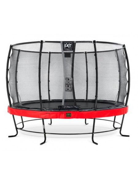 Батут EXIT Елегант Преміум 366 см червоний Батут EXIT Елегант Преміум 366 см червоний